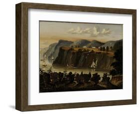 View of West Point, 1840-1860-Thomas Chambers-Framed Giclee Print