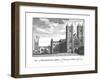 'View of Westminster Abbey & St.Margarets Church adjoining.', late 18th-early 19th century-Taylor-Framed Giclee Print