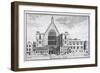 View of Westminster Hall from New Palace Yard, London, 1740-Thomas Simpson-Framed Giclee Print