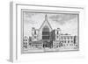 View of Westminster Hall from New Palace Yard, London, 1740-Thomas Simpson-Framed Giclee Print