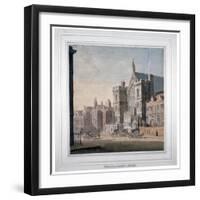 View of Westminster Halll and New Palace Yard, London, C1808-null-Framed Giclee Print