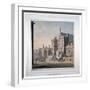 View of Westminster Halll and New Palace Yard, London, C1808-null-Framed Giclee Print