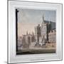 View of Westminster Halll and New Palace Yard, London, C1808-null-Mounted Giclee Print