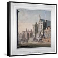 View of Westminster Halll and New Palace Yard, London, C1808-null-Framed Stretched Canvas