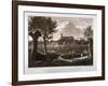 View of Westminster Looking from Millbank, London, 1807-John Hall-Framed Giclee Print