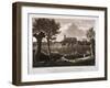 View of Westminster Looking from Millbank, London, 1807-John Hall-Framed Giclee Print