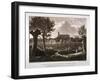 View of Westminster Looking from Millbank, London, 1807-John Hall-Framed Giclee Print