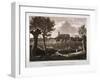 View of Westminster Looking from Millbank, London, 1807-John Hall-Framed Giclee Print