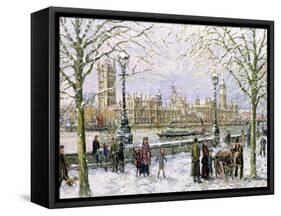 View of Westminster-John Sutton-Framed Stretched Canvas