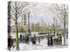 View of Westminster-John Sutton-Stretched Canvas