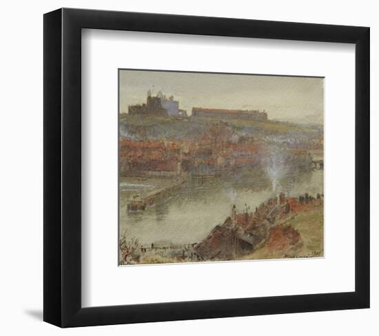 View of Whitby, 1905-Albert Goodwin-Framed Premium Giclee Print