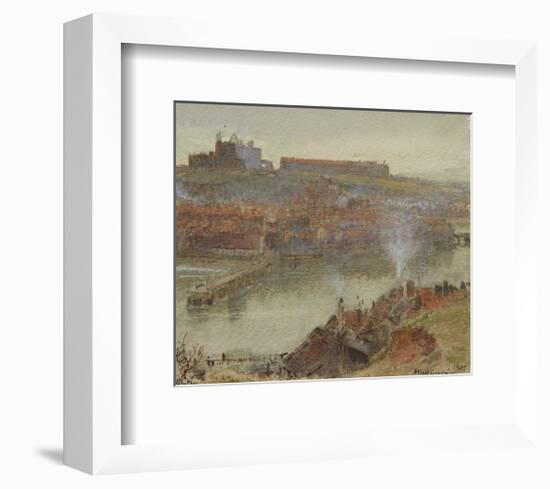 View of Whitby, 1905-Albert Goodwin-Framed Premium Giclee Print