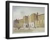 View of Whitecross Street Prison for Debtors, London, C1840-Frederick Napoleon Shepherd-Framed Giclee Print