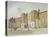 View of Whitecross Street Prison for Debtors, London, C1840-Frederick Napoleon Shepherd-Stretched Canvas