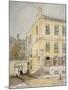 View of Whitefriars Showing the Corner of Lombard Street, City of London, 1851-Thomas Colman Dibdin-Mounted Giclee Print