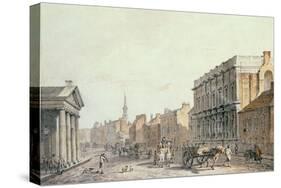 View of Whitehall, Looking Towards Charing Cross, 1790-James Miller-Stretched Canvas
