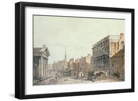 View of Whitehall, Looking Towards Charing Cross, 1790-James Miller-Framed Giclee Print