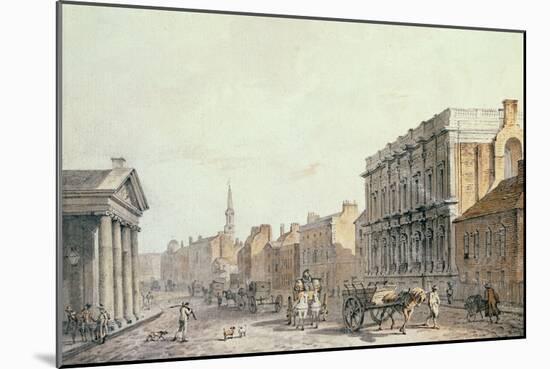 View of Whitehall, Looking Towards Charing Cross, 1790-James Miller-Mounted Giclee Print