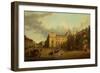 View of Whitehall with Old Palace Yard-English-Framed Giclee Print