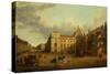 View of Whitehall with Old Palace Yard-English-Stretched Canvas