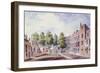 View of Whitehall Yard, 1828-T. Chawner-Framed Giclee Print