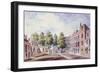 View of Whitehall Yard, 1828-T. Chawner-Framed Giclee Print