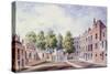 View of Whitehall Yard, 1828-T. Chawner-Stretched Canvas