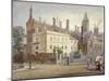View of Whitelands House, King's Road, Chelsea, London, 1890-John Crowther-Mounted Giclee Print