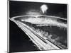 View of Winding Railroad Track-null-Mounted Photographic Print