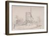 View of Windmill on Blackheath, Greenwich, London, 1833-George Shepheard-Framed Giclee Print