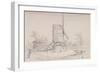 View of Windmill on Blackheath, Greenwich, London, 1833-George Shepheard-Framed Giclee Print