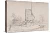 View of Windmill on Blackheath, Greenwich, London, 1833-George Shepheard-Stretched Canvas