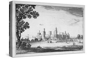 View of Windsor Castle, Berkshire, 1644-Wenceslaus Hollar-Stretched Canvas