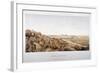 View of Windsor Castle from Egham Hill, Berkshire, 1851-Standidge & Co-Framed Giclee Print