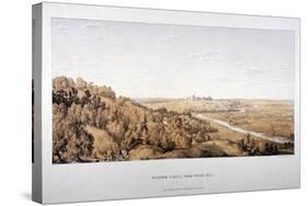 View of Windsor Castle from Egham Hill, Berkshire, 1851-Standidge & Co-Stretched Canvas