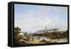 View of Windsor Castle-James Baker Pyne-Framed Stretched Canvas