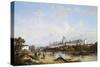 View of Windsor Castle-James Baker Pyne-Stretched Canvas