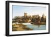 View of Windsor from the Thames-William Dommerson-Framed Giclee Print