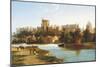 View of Windsor from the Thames-William Dommerson-Mounted Giclee Print