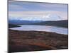 View of Wonder Lake with Mt. Mckinley, Denali National Park, Alaska, USA-Hugh Rose-Mounted Photographic Print