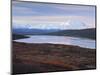 View of Wonder Lake with Mt. Mckinley, Denali National Park, Alaska, USA-Hugh Rose-Mounted Photographic Print