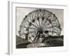 View of Wonder Wheel Ride at Coney Island-null-Framed Photographic Print