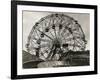 View of Wonder Wheel Ride at Coney Island-null-Framed Photographic Print