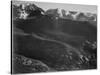 View Of Wooded Hills With Mountains In Bkgd "In Rocky Mountain National Park" Colorado. 1933-1942-Ansel Adams-Stretched Canvas