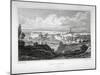 View of Woolwich with the River Thames in the Distance, C1830-J Hinchcliff-Mounted Giclee Print