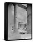 View of Workers at Parthenon Building Site-Philip Gendreau-Framed Stretched Canvas