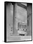 View of Workers at Parthenon Building Site-Philip Gendreau-Framed Stretched Canvas