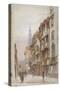 View of Wych Street, Westminster, Looking East from New Inn Gateway, London, C1880-John Crowther-Stretched Canvas