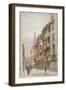 View of Wych Street, Westminster, Looking East from New Inn Gateway, London, C1880-John Crowther-Framed Giclee Print
