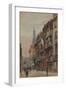 View of Wych Street, Westminster, looking east from New Inn gateway, London, c1880-John Crowther-Framed Giclee Print